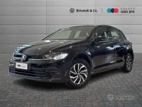 Usata VW Polo Life 80 CV (58 kW) 2023 Nero Utilitaria