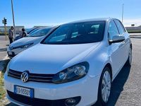 Usata VW Golf VI 160 CV (117 kW) 2010 Bianco Utilitaria