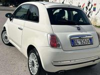 Usata Fiat 500 Lounge 75 CV (55 kW) 2007 Bianco Utilitaria