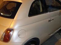 Usata Fiat 500 Lounge 69 CV (50 kW) 2008 Bianco Utilitaria