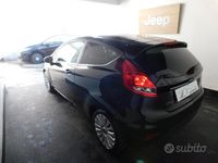 Usata Ford Fiesta Titanium 97 CV (71 kW) 2009 Nero Utilitaria