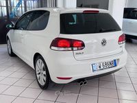 Usata VW Golf VI Highline 110 CV (80 kW) 2009 Bianco Utilitaria