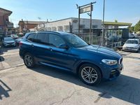 Usata BMW X3 M Sport 190 CV (139 kW) 2019 Blu metallizzato SUV