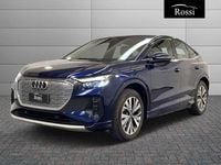 Usata Audi Q4 Sportback e-tron Advanced 125 kW (170 CV) 2022 Blu metalizzato SUV