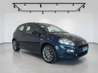 Usata Fiat Punto Lounge 75 CV (55 kW) 2014 Blu/azzurro Utilitaria