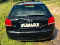 Usata Audi A3 S-Line 150 CV (110 kW) 2008 Nero Utilitaria