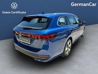 Usata VW Passat Business 150 CV (110 kW) 2024 Blu Station wagon