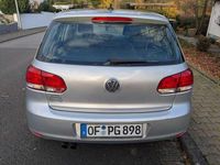 Usata VW Golf VI Comfortline 110 CV (80 kW) 2009 Argento Utilitaria