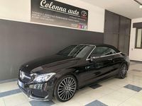 Usata Mercedes C220 Premium 170 CV (125 kW) 2018 Nero Cabrio