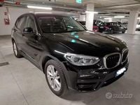 Usata BMW X3 Sport Line 190 CV (139 kW) 2020 Nero SUV