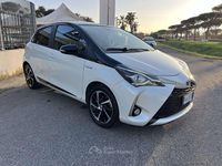 Usata Toyota Yaris Hybrid Edition 73 CV (53 kW) 2019 Bianco Berlina
