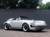 Usata Porsche 911 Speedster 217 CV (159 kW) 1989 Argento Cabrio