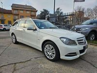Usata Mercedes C200 Elegance 136 CV (100 kW) 2012 Bianco Station wagon