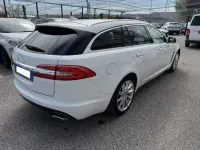 Usata Jaguar XF Sportbrake Portfolio 200 CV (147 kW) 2013 Bianco metallizzato Station wagon