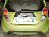 Usata Chevrolet Spark LT 81 CV (59 kW) 2010 Verde Utilitaria