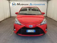 Usata Toyota Yaris Hybrid Business Edition 73 CV (53 kW) 2018 Rosso Berlina