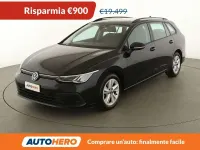 Usata VW Golf VII Life 131 CV (96 kW) 2021 Nero Utilitaria