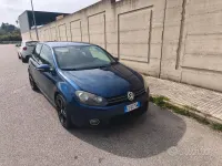 Usata VW Golf VI 110 CV (80 kW) 2009 Blu Utilitaria
