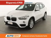 Usata BMW X1 Advantage 150 CV (110 kW) 2017 Bianco SUV