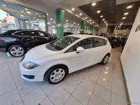 Usata Seat Leon Style 105 CV (77 kW) 2012 Bianco Berlina