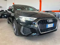 Usata Audi A3 S-Line 150 CV (110 kW) 2022 Nero Berlina