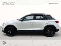 Usata VW T-Roc Style 110 CV (80 kW) 2023 Pure white nero SUV