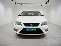 Usata Seat Leon FR 150 CV (110 kW) 2017 Bianco Berlina