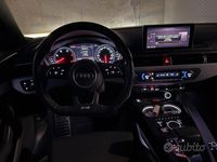 Usata Audi A5 204 CV (150 kW) 2019 Nero Coupé