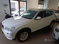 Usata BMW X3 Efficient Dynamics 143 CV (105 kW) 2013 Bianco SUV
