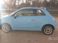 Usata Fiat 500C Pop 85 CV (62 kW) 2012 Blu Cabrio