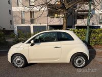 Usata Fiat 500 Lounge 69 CV (50 kW) 2014 Bianco Utilitaria