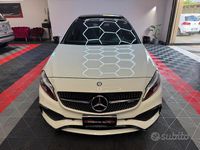 Usata Mercedes A200 AMG line 136 CV (100 kW) 2016 Bianco Berlina