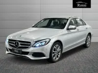 Usata Mercedes C220 Sport 170 CV (125 kW) 2018 Grigio chiaro metallizzato Berlina