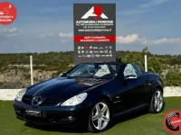 Usata Mercedes SLK200 2LOOK Edition 163 CV (119 kW) 2006 Blu Cabrio