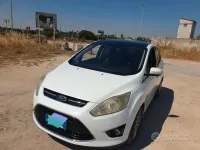 Usata Ford C-MAX Titanium 115 CV (84 kW) 2015 Bianco Monovolume