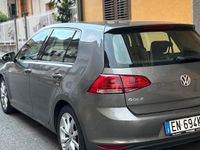 Usata VW Golf VII Highline 110 CV (80 kW) 2013 Grigio Berlina