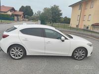 Usata Mazda 3 Sports-Line 150 CV (110 kW) 2014 Bianco Berlina