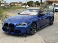 Usata BMW M4 Competition Edition 510 CV (375 kW) 2022 Blu Cabrio