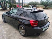 Usata BMW 118 Sport Line 142 CV (104 kW) 2013 Nero Utilitaria