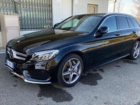 Usata Mercedes C250 Premium 204 CV (150 kW) 2017 Nero Station wagon