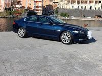 Usata Jaguar XF 190 CV (139 kW) 2012 Blu Berlina