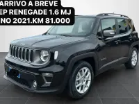 Usata Jeep Renegade Limited 130 CV (95 kW) 2021 Nero SUV