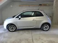 Usata Fiat 500 69 CV (50 kW) 2011 Grigio Utilitaria