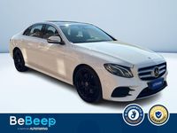 Usata Mercedes E220 AMG line 194 CV (142 kW) 2017 Bianco pastello Berlina