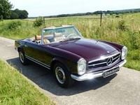 Usata Mercedes SL280 170 CV (125 kW) 1971 Rosso Cabrio