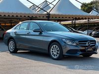 Usata Mercedes C180 Business 116 CV (85 kW) 2017 Grigio Berlina