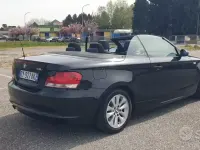 Usata BMW 118 Cabriolet Efficient Dynamics 143 CV (105 kW) 2009 Nero Cabrio