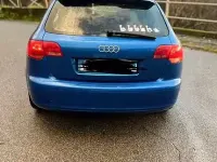 Usata Audi A3 105 CV (77 kW) 2008 Blu Utilitaria