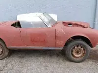 Usata Alfa Romeo Giulietta 1956 Rosso Cabrio