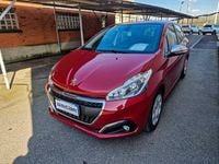 Usata Peugeot 208 Allure 82 CV (60 kW) 2016 Rosso Utilitaria